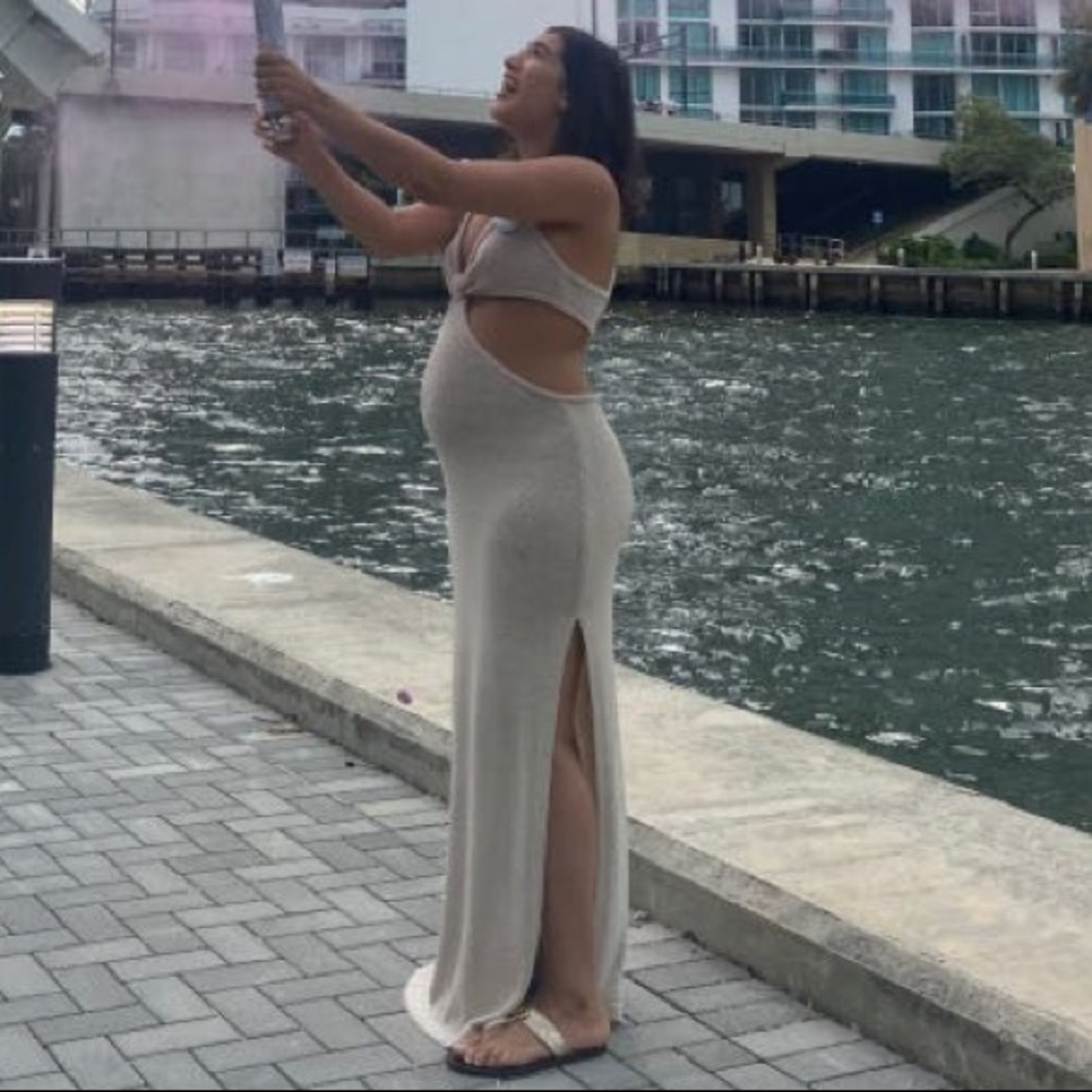 Cut Out Maxi Dress